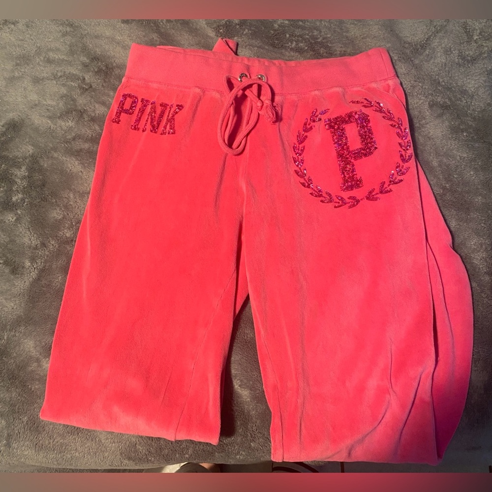 PINK bling sweatpants